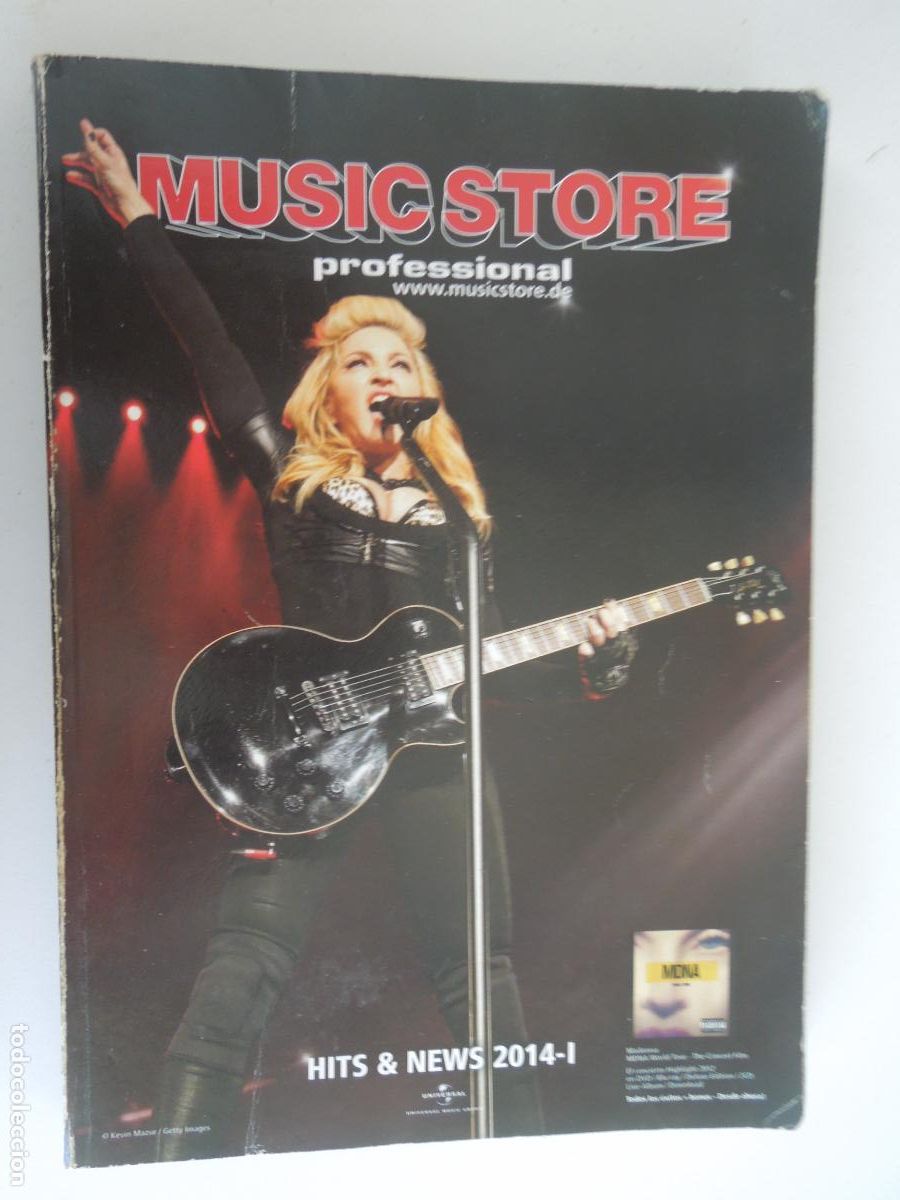 Cat&aacute;logos de m&uacute;sica: MUSICSTORE -PROFESSIONAL - HITS & NEWS 2014 -I