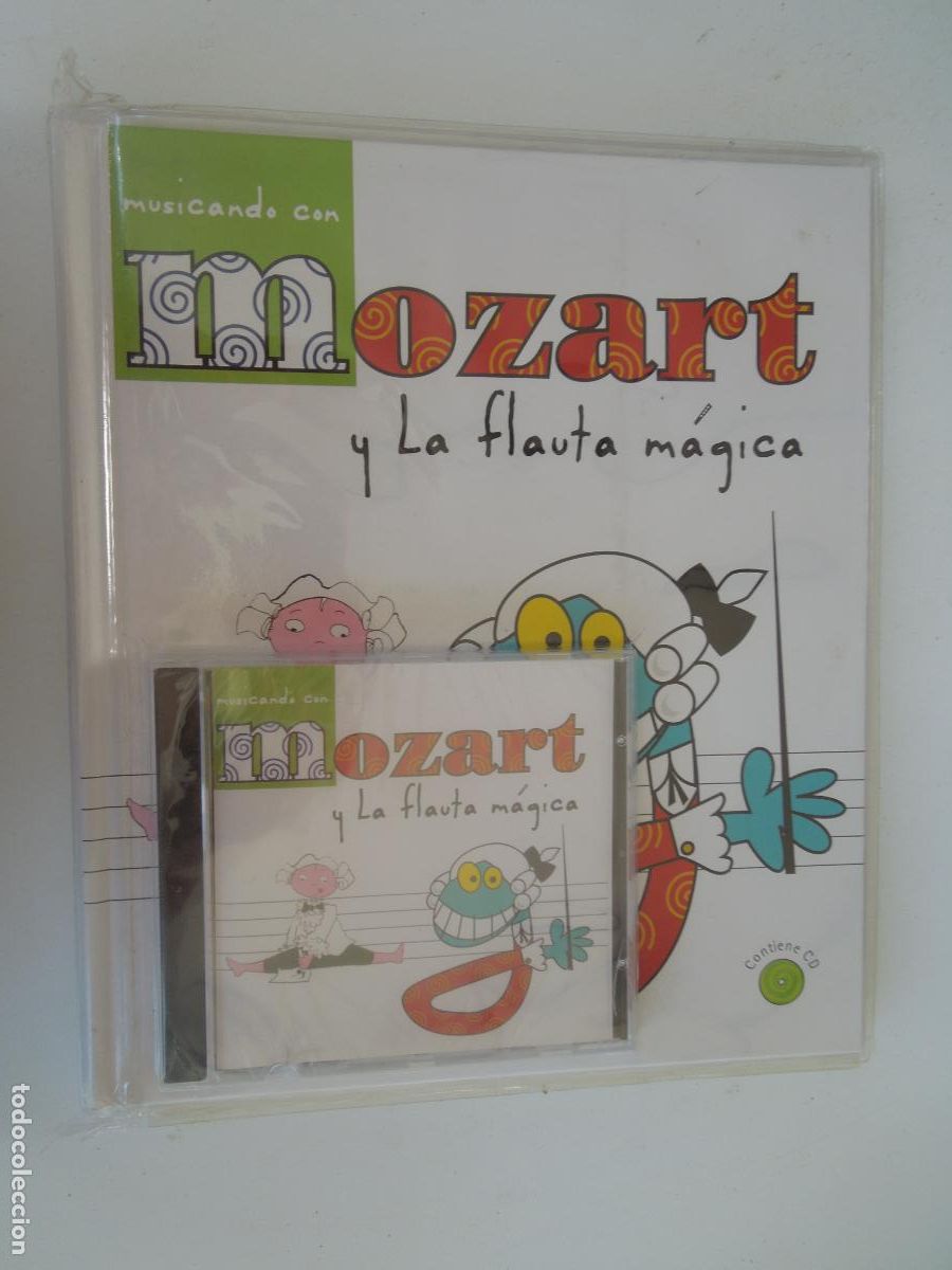 Cat&aacute;logos de m&uacute;sica: MOZART Y LA FLAUTA MAGICA - CONTIENE CD - MUSICANDO CON M - CAJA GRANADA