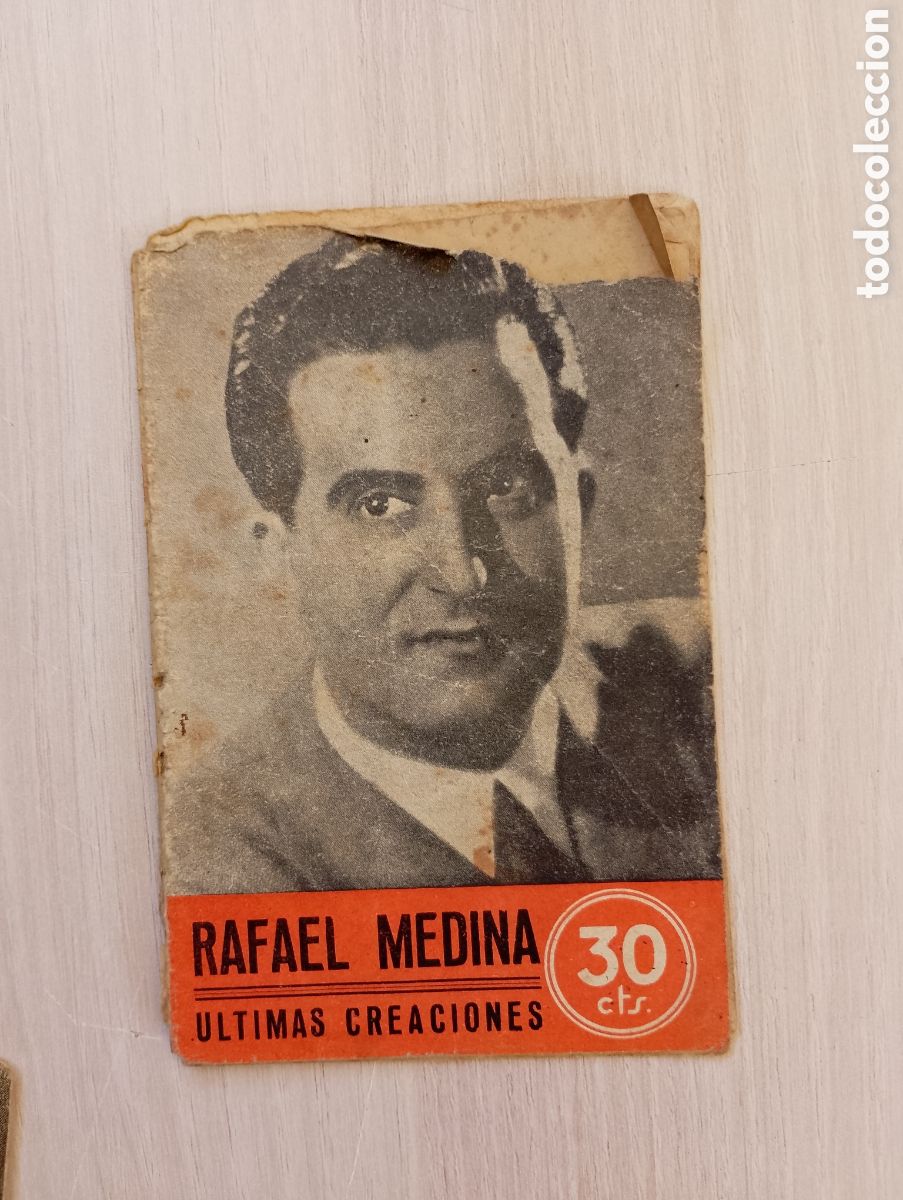 Cat&aacute;logos de M&uacute;sica: Rafael Nedina. &Uacute;ltimas creaciones. Biograf&iacute;a + letras de canciones