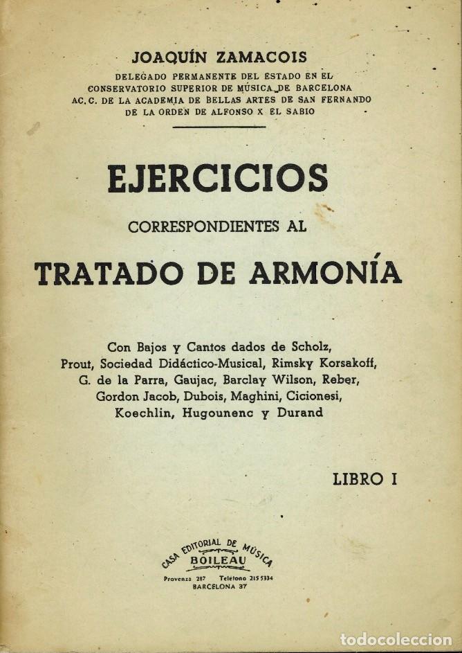 Cat&aacute;logos de m&uacute;sica: EJERCICIOS CORRESPONDIENTES AL TRATADO DE ARMON&Iacute;A