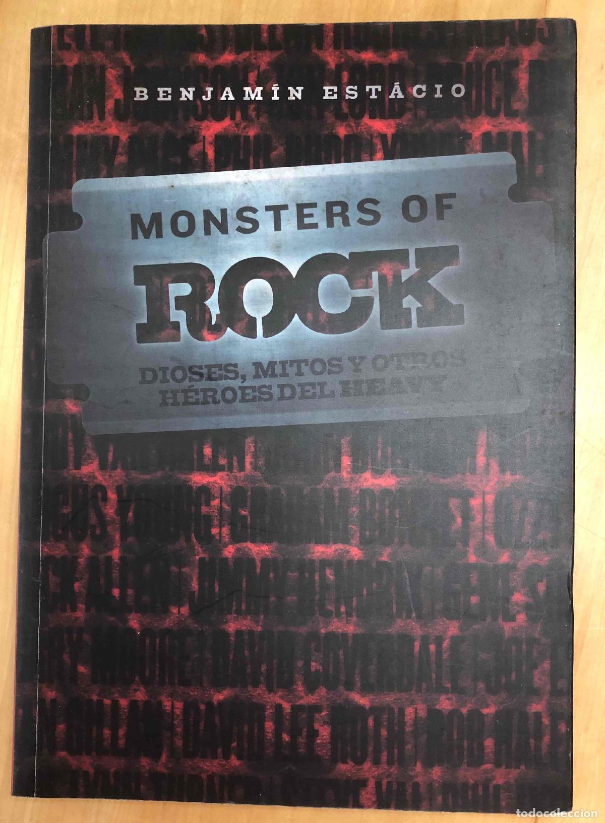 Cat&aacute;logos de m&uacute;sica: MONSTERS OF ROCK DIOSES, MITOS Y OTROS HEROES DEL HEAVY. BENJAMIN ESTACIO. T&B EDITORES, 2008