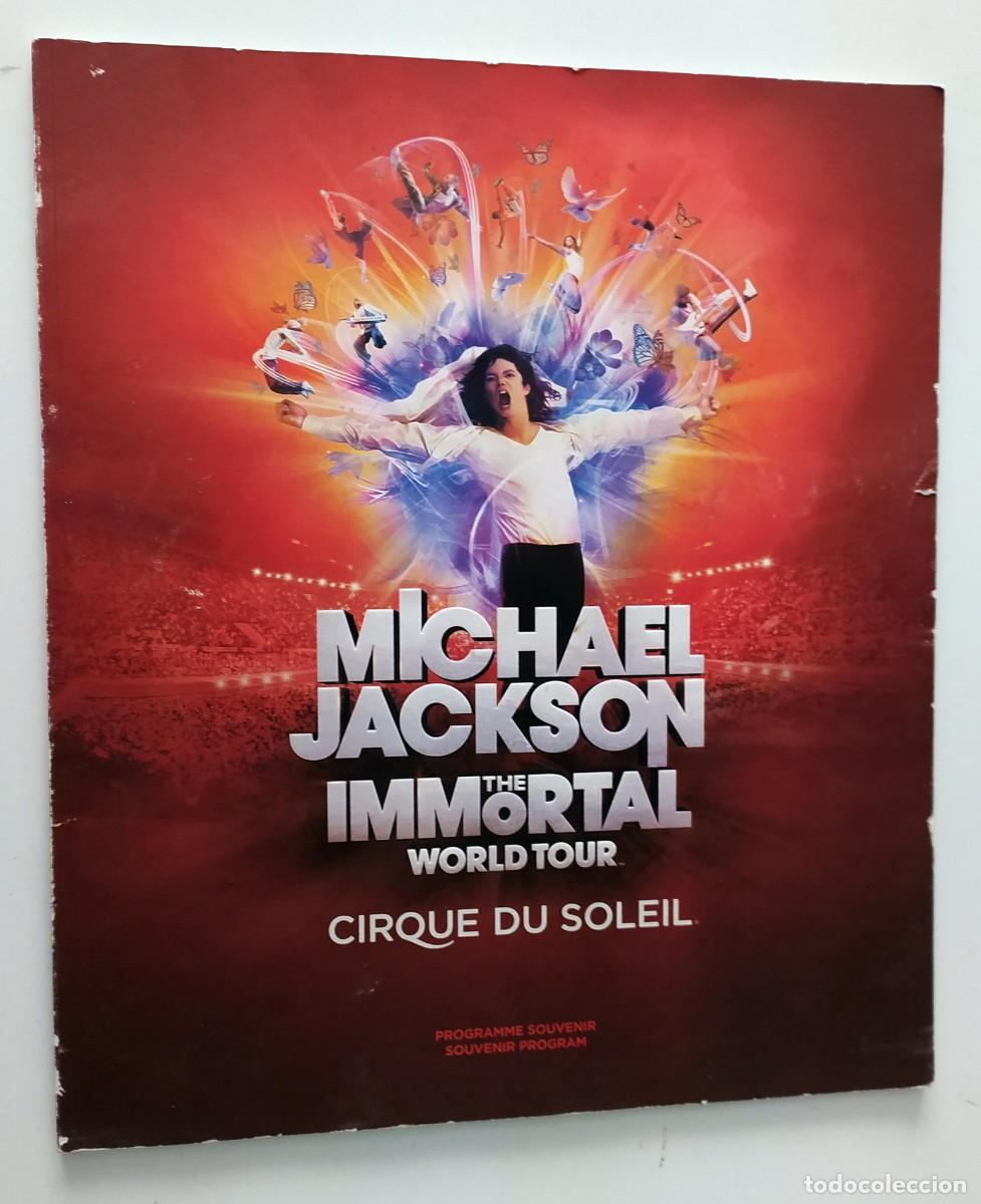 Cat&aacute;logos de m&uacute;sica: LIBRO MICHAEL JACKSON - CIRQUE DU SOLEIL, THE IMMORTAL WORLD TOUR