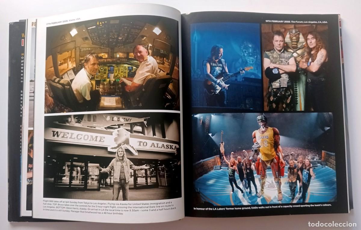 Cat&aacute;logos de m&uacute;sica: LIBRO DE IRON MAIDEN - ON BOARD FLIGHT 666 - Foto 6