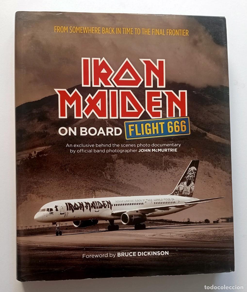 Musikkataloge: LIBRO DE IRON MAIDEN - ON BOARD FLIGHT 666