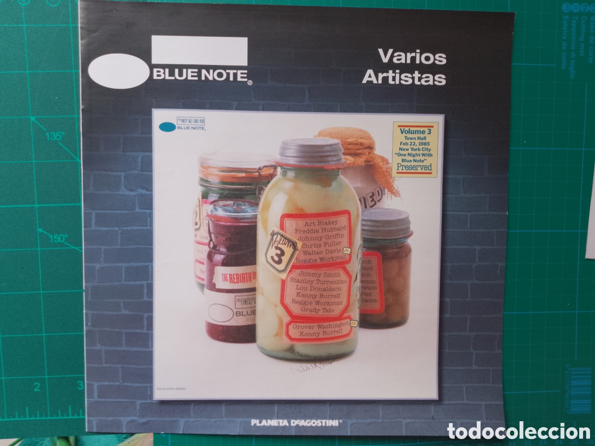 Cat&aacute;logos de m&uacute;sica: ONE NIGHT WITH BLUE NOTE PRESERVED VOL 3 - FASCICULO PLANETA DEAGOSTINI