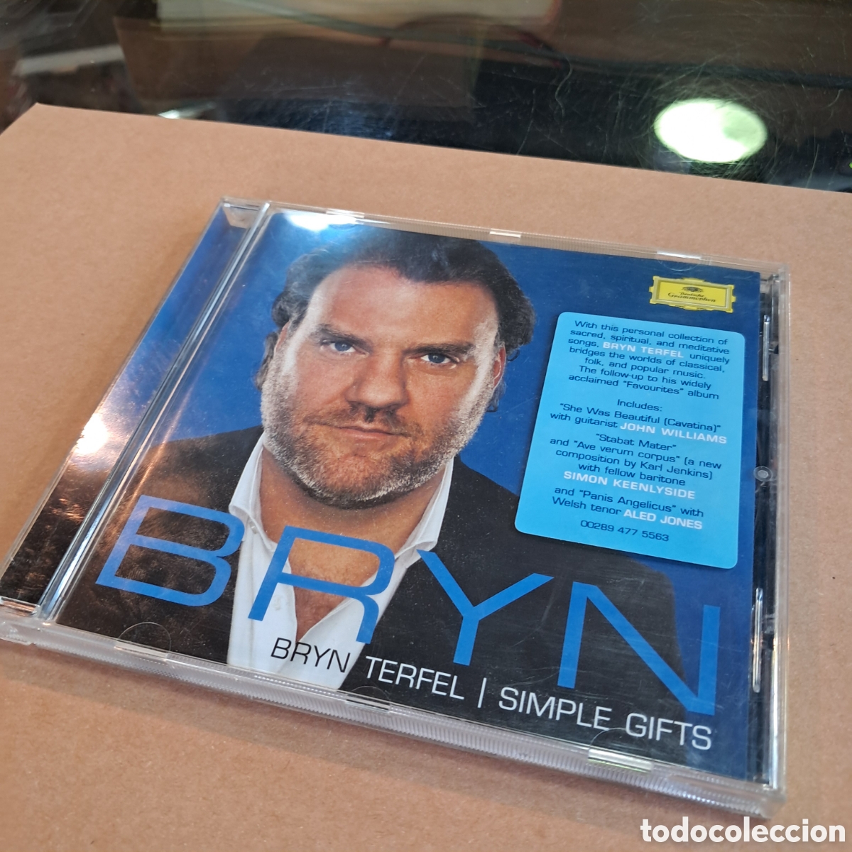 Cat&aacute;logos de m&uacute;sica: Bryn Terfel, Simple Gifts, Compact disc