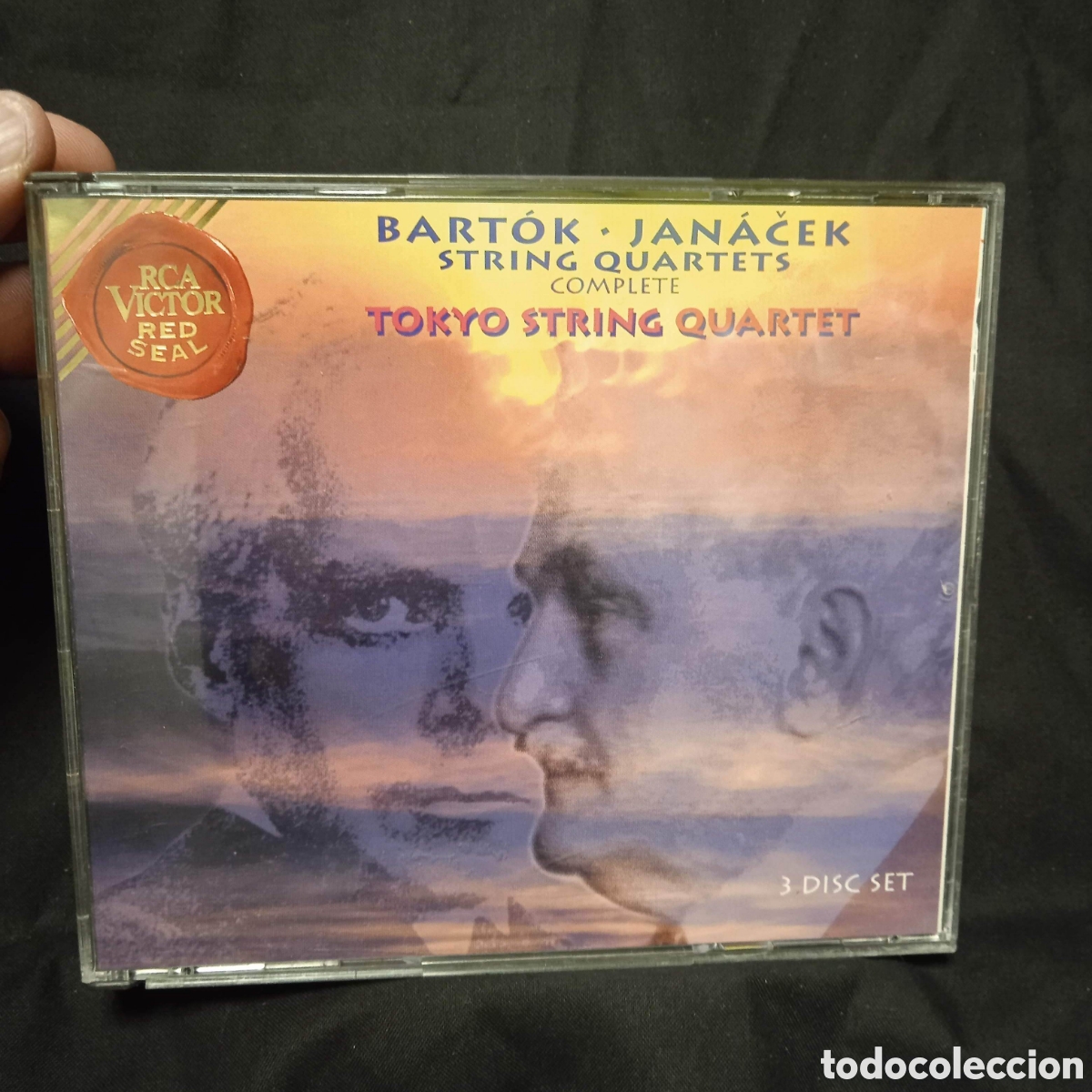 Cat&aacute;logos de m&uacute;sica: STRING QUARTETS - BART&Oacute;K JAN&Aacute;ČEK - TOKYO STRING QUARTET - RCA VICTOR 3 X CD