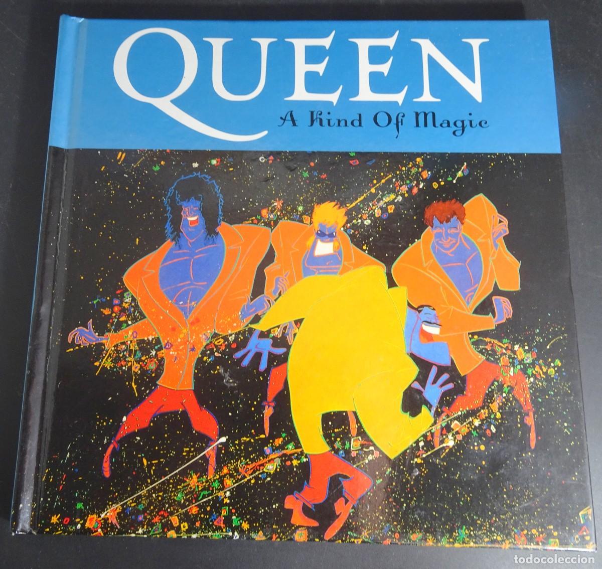 Cat&aacute;logos de m&uacute;sica: QUEEN, HISTORIA DEL &Aacute;LBUM A KIND OF MAGIC, LETRAS, 1986, VER FOTOS