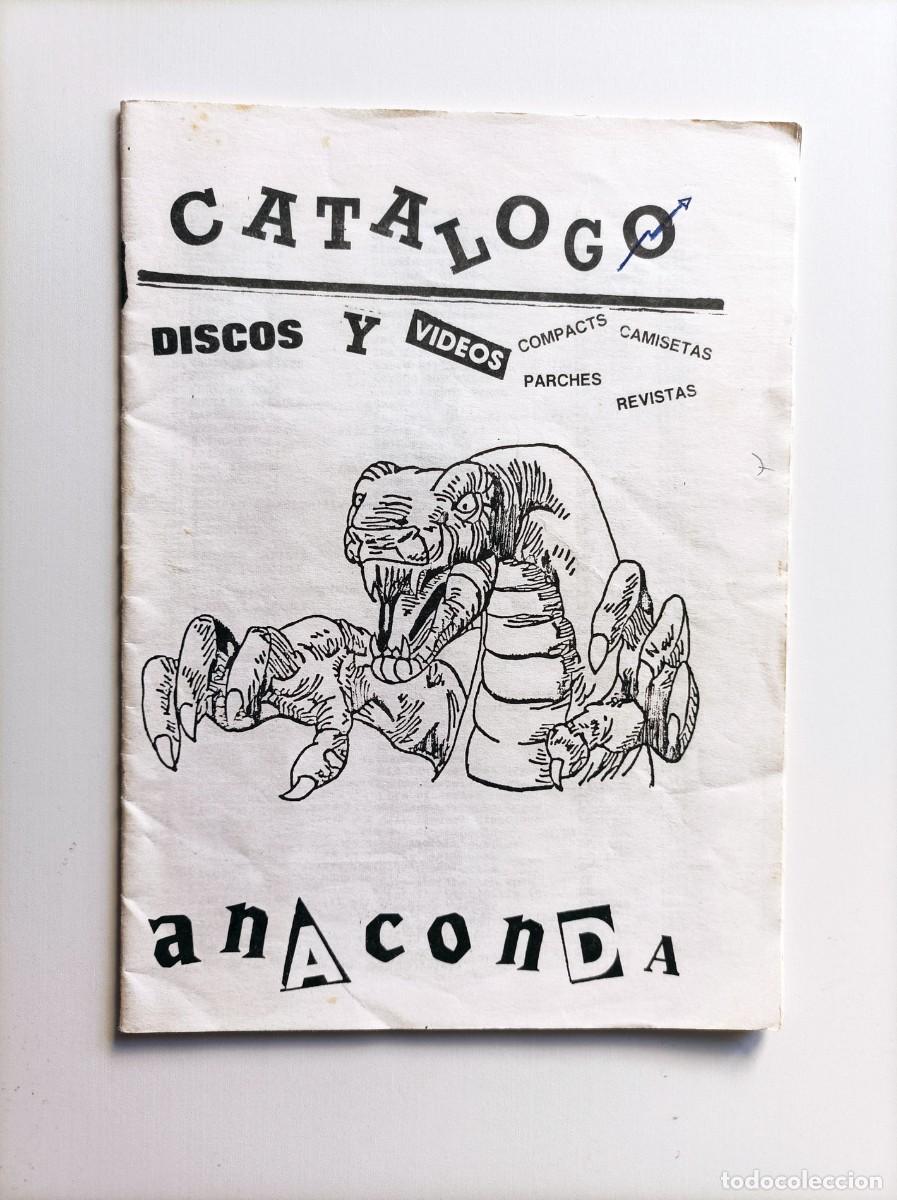 Cat&aacute;logos de m&uacute;sica: ANTIGUA TIENDA DE DISCOS DE BARCELONA ANACONDA - CATALOGO HEAVY METAL
