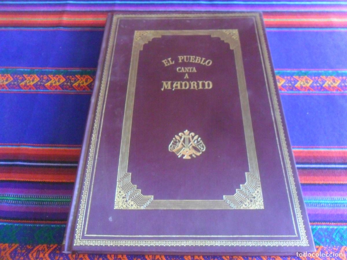 Cat&aacute;logos de m&uacute;sica: TIRADA 1000 ITEMS, EL PUEBLO CANTA A MADRID, CANCIONES DE MADRID. AYUNTAMIENTO DE MADRID 1999.