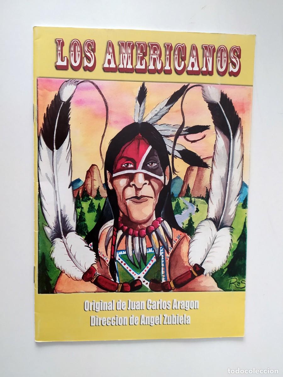 Cat&aacute;logos de m&uacute;sica: LIBRETO CARNAVAL DE CADIZ 2003 COMPARSA LOS AMERICANOS DE JUAN CARLOS ARAG&Oacute;N