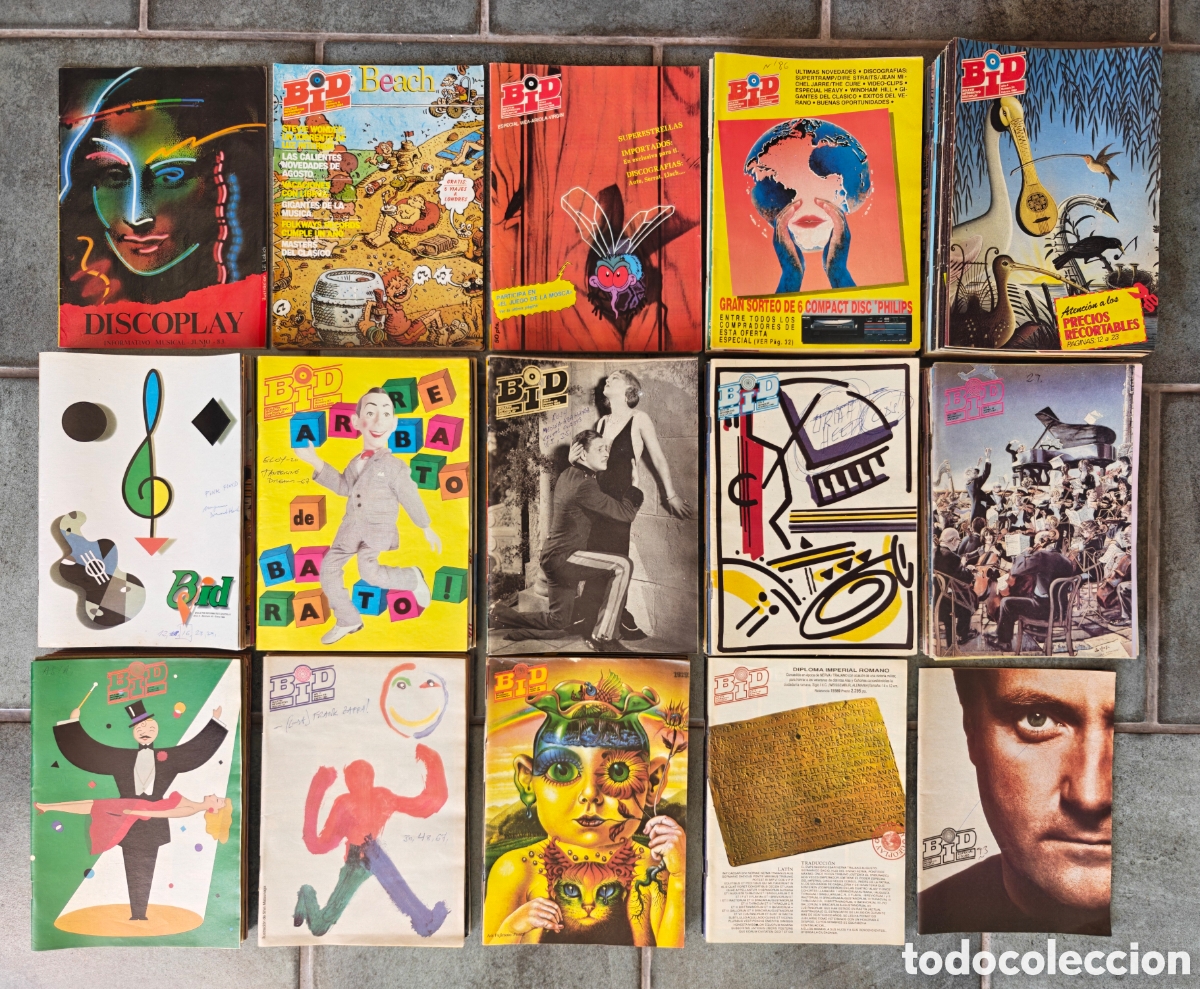 Cat&aacute;logos de m&uacute;sica: Gran Lote 105 Discoplay A&ntilde;os 80-90 m&aacute;s Extras
