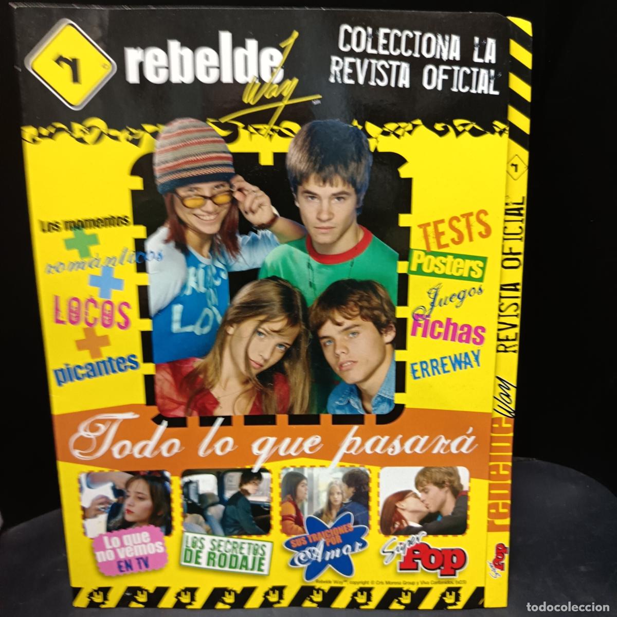Cat&aacute;logos de m&uacute;sica: Carpeta de la SUPER POP de REBELDE WAY.