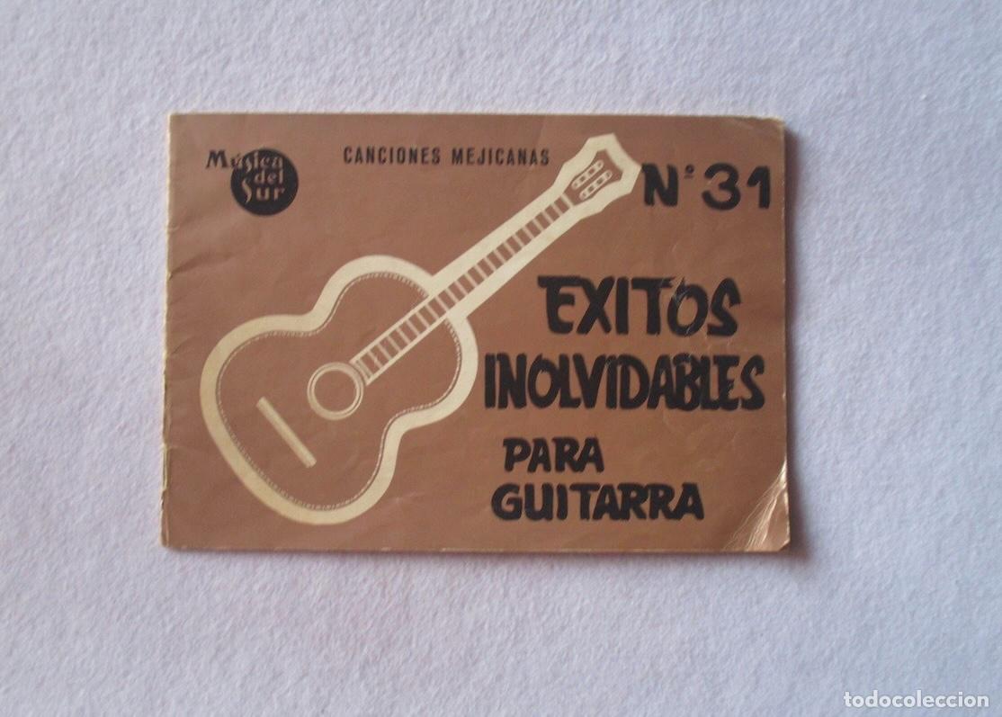 Cat&aacute;logos de m&uacute;sica: CANCIONES MEJICANAS - EXITOS INOLVIDABLES PARA GUITARRA