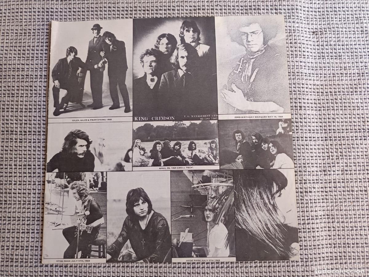 Cat&aacute;logos de m&uacute;sica: Revista King Crimson complementaria del disco. - Foto 1