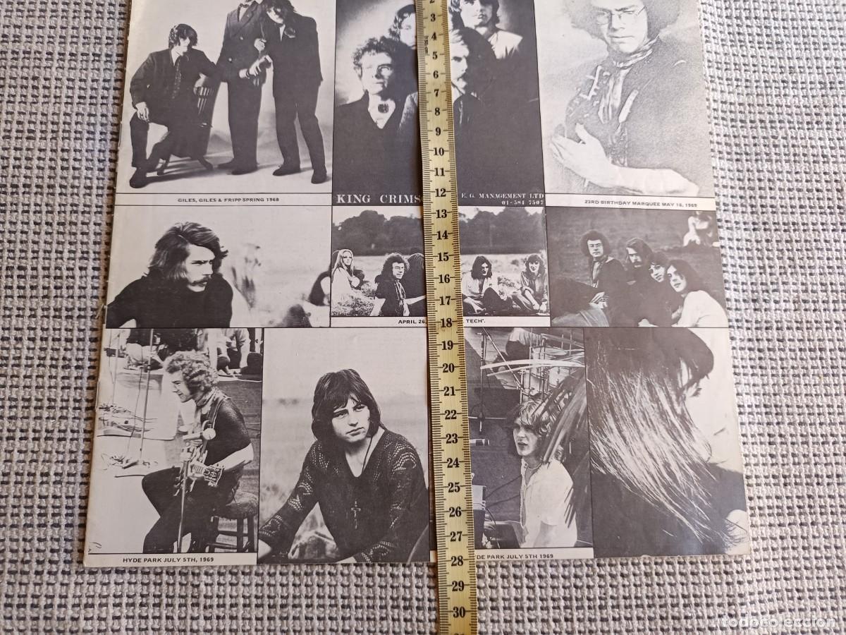 Cat&aacute;logos de m&uacute;sica: Revista King Crimson complementaria del disco. - Foto 4