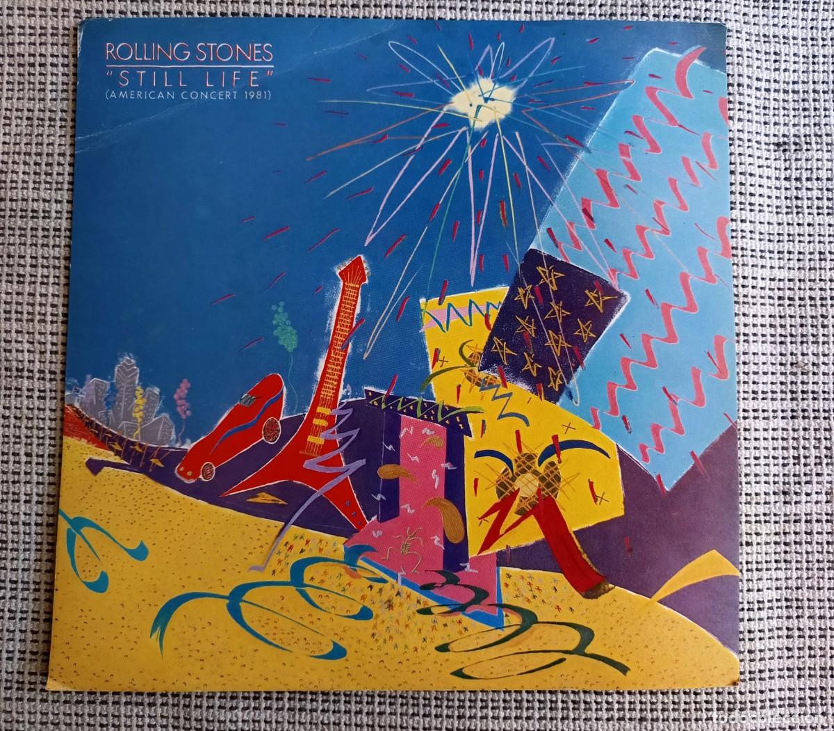 Cat&aacute;logos de m&uacute;sica: Car&aacute;tula de Rhe Rolling Stones American Concert 1981
