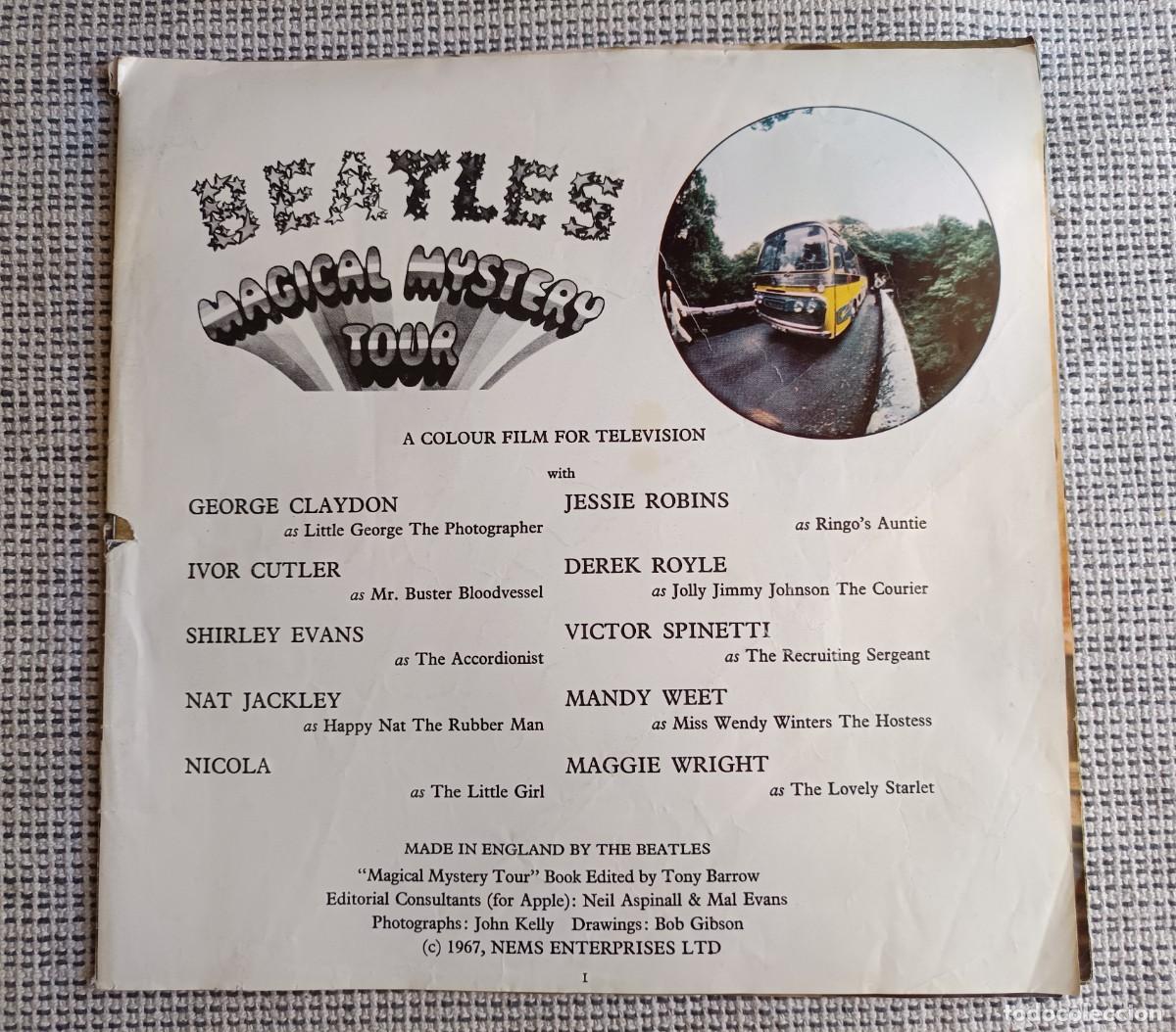Cat&aacute;logos de m&uacute;sica: Reviste The Beatles M&aacute;gicas Mistery Tour.