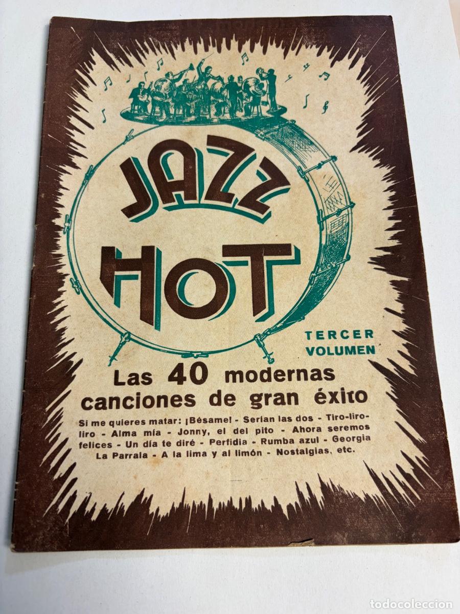 Cat&aacute;logos de m&uacute;sica: CANCIONERO REVISTA JAZZ HOT - PUBLICACIONES CINEMA BARCELONA