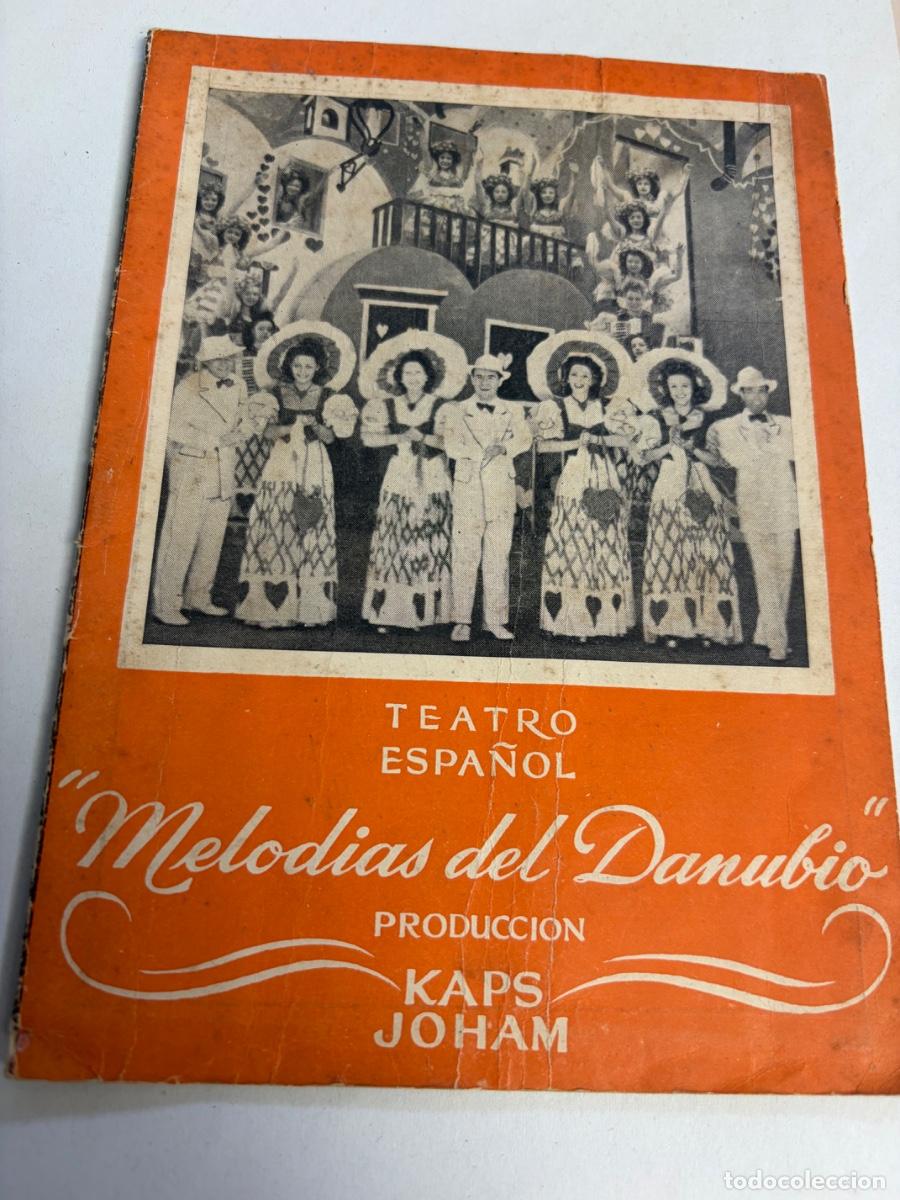 Cat&aacute;logos de m&uacute;sica: MELODIAS DEL DANUBIO - TEATRO ESPA&Ntilde;OL -