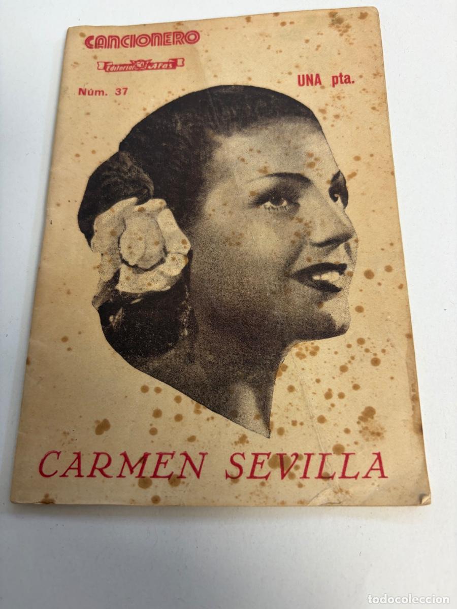 Cat&aacute;logos de m&uacute;sica: REVISTA CANCIONERO CARMEN SEVILLA