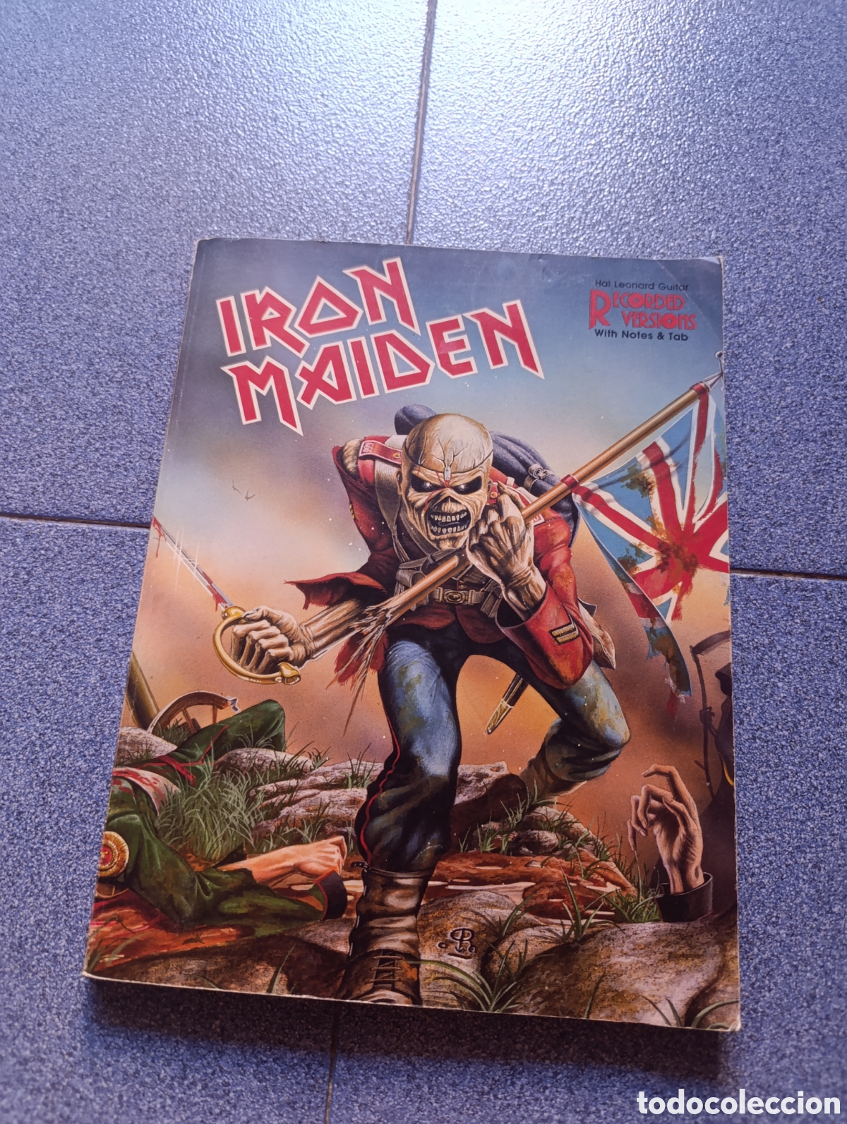 Cat&aacute;logos de m&uacute;sica: Iron maiden - recorded versions with notes and tabs