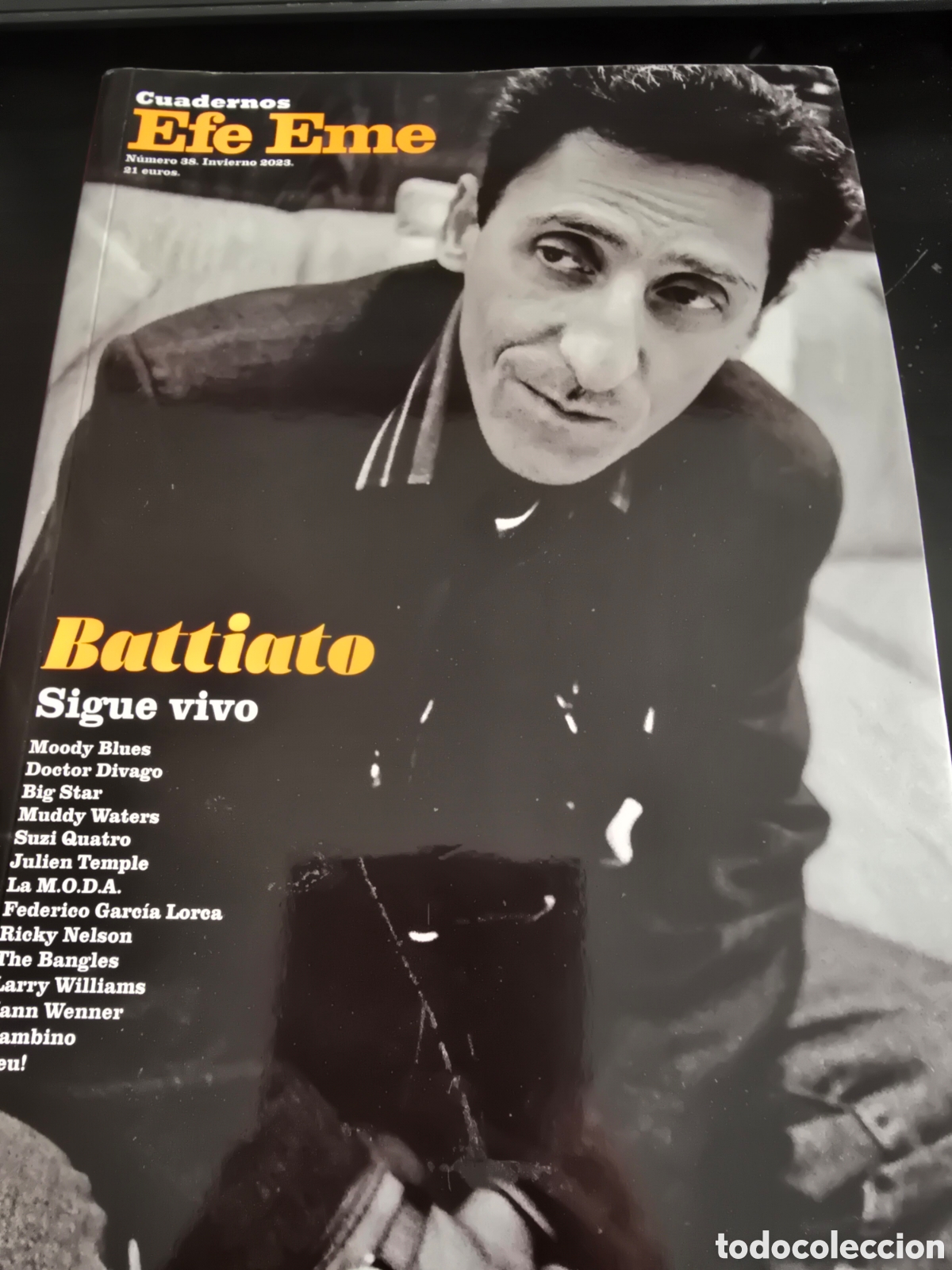 Cat&aacute;logos de m&uacute;sica: CUADERNOS EFE EME. BATTIATO, SIGUE VIVO