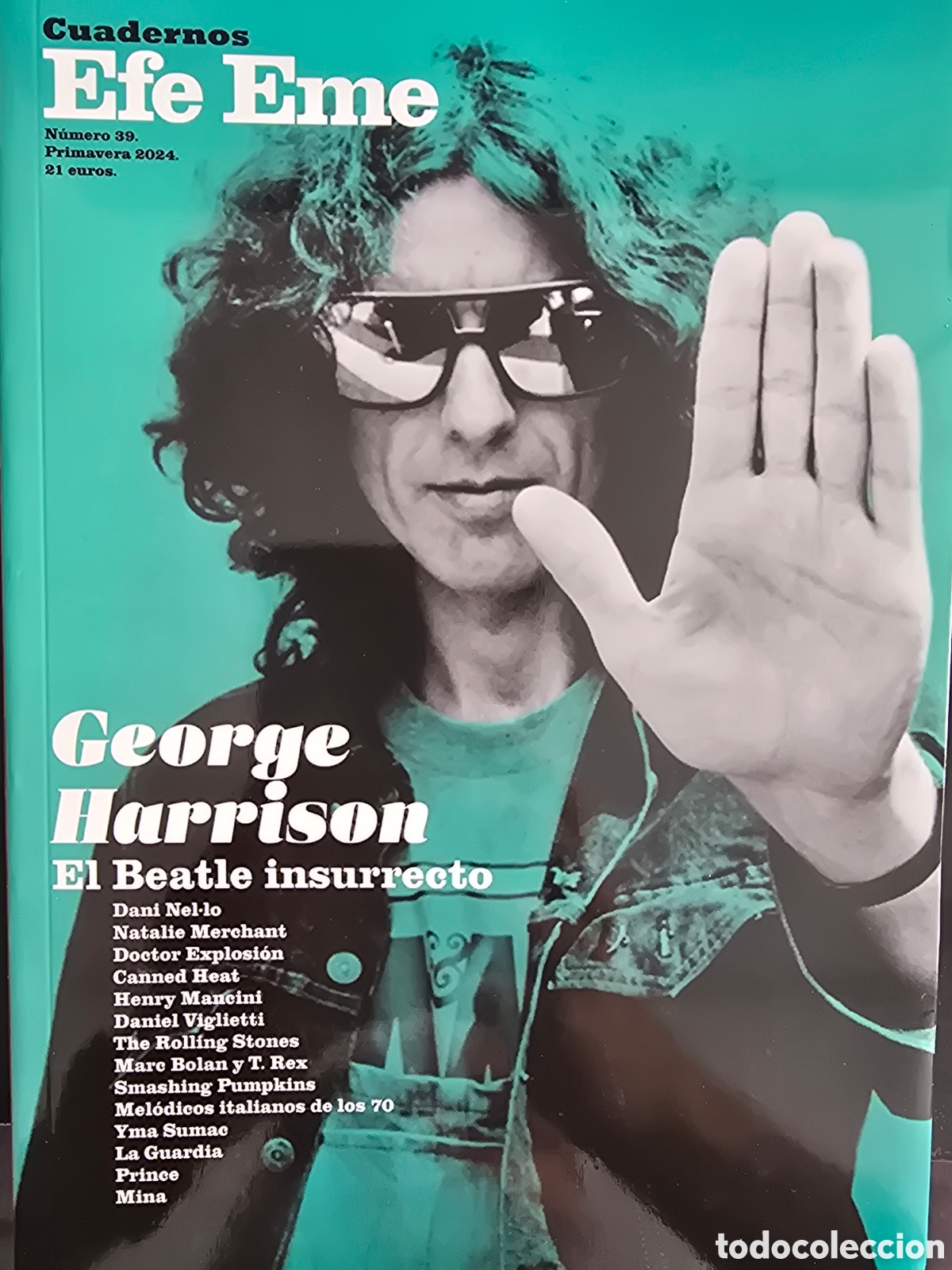Cat&aacute;logos de m&uacute;sica: CUADERNOS EFE EME. GEORGE HARRISON, EL BEATLE INSURRECTO