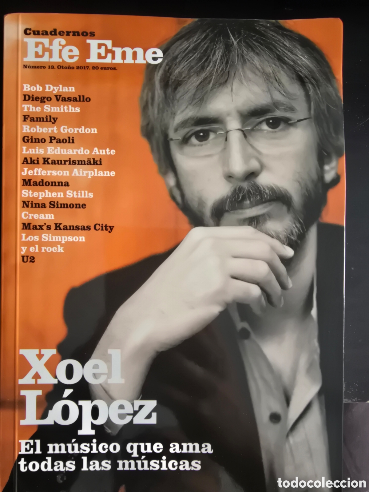 Cat&aacute;logos de m&uacute;sica: CUADERNOS EFE EME. XOEL L&Oacute;PEZ, EL M&Uacute;SICO QUE AMA TODAS LAS M&Uacute;SICAS