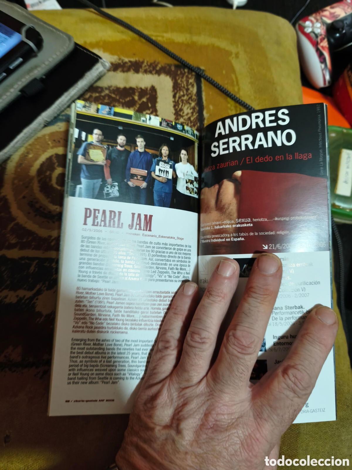 Cat&aacute;logos de m&uacute;sica: Programa de mano Azkenarock 2006 - Foto 6