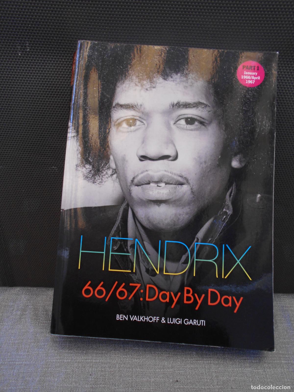 Cat&aacute;logos de m&uacute;sica: LIBRO JIMI HENDRIX - 66/67: DAY BY DAY