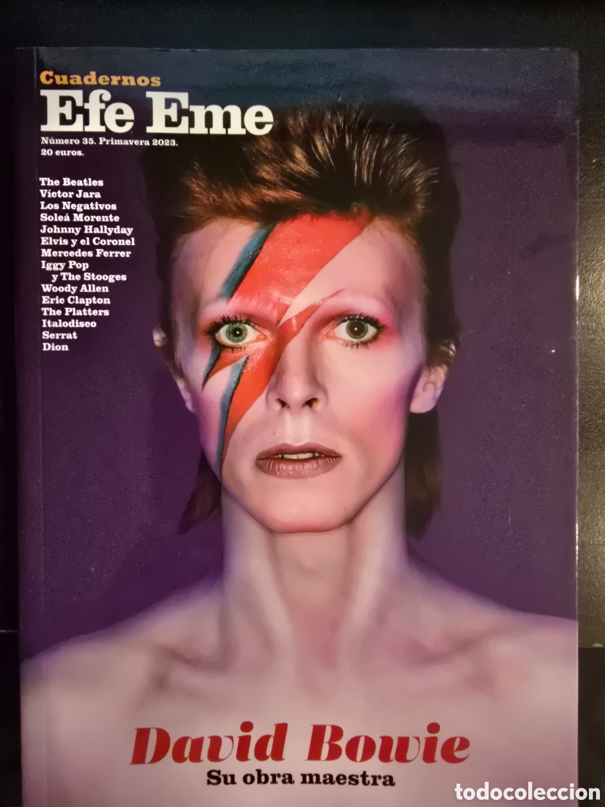 Cat&aacute;logos de m&uacute;sica: CUADERNOS EFE EME. DAVID BOWIE. SU OBRA MAESTRA