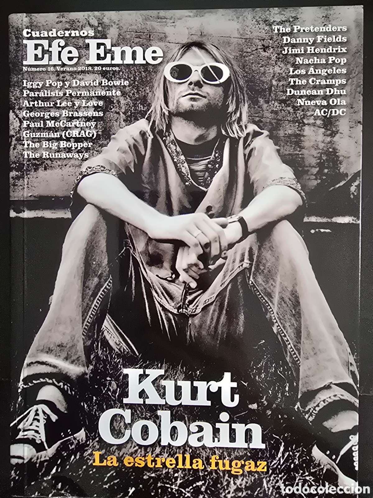 Cat&aacute;logos de m&uacute;sica: CUADERNOS EFE EME. KURT COBAIN. LA ESTRELLA FUGAZ