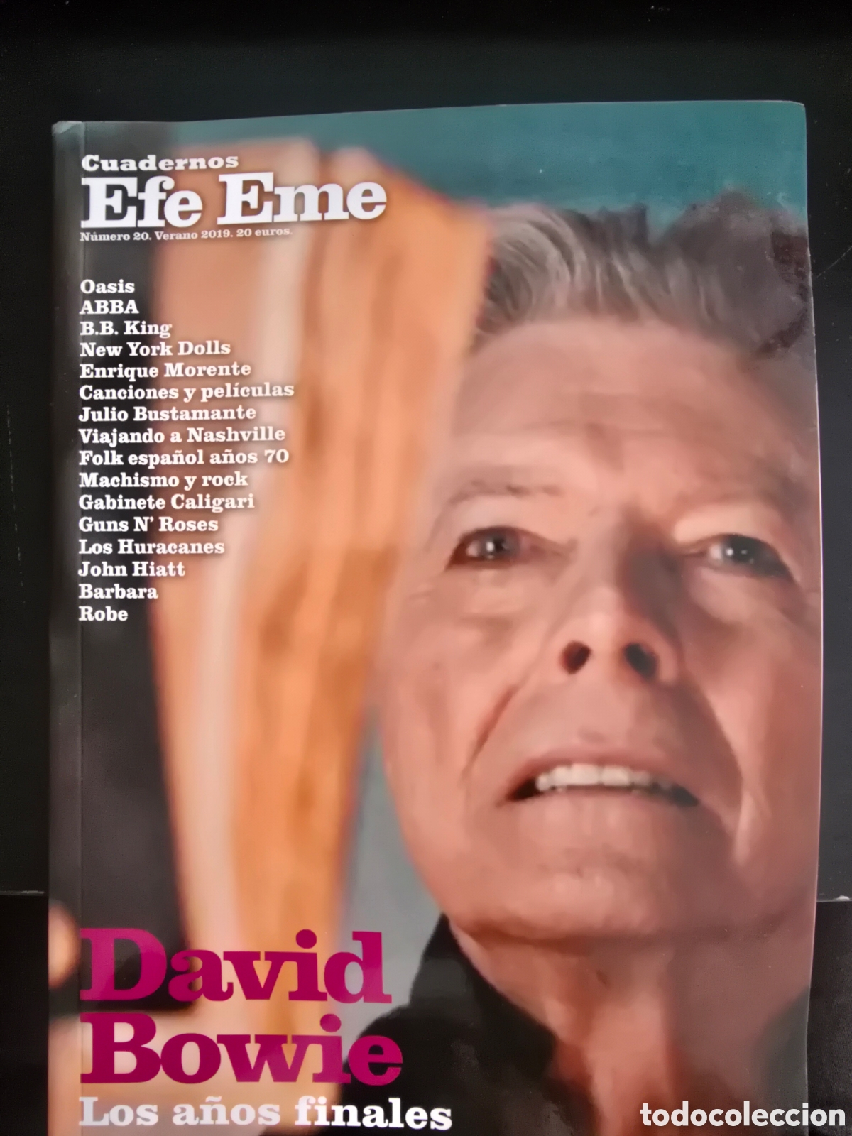 Musikkataloge: CUADERNOS EFE EME. DAVID BOWIE. LOS A&Ntilde;OS FINALES