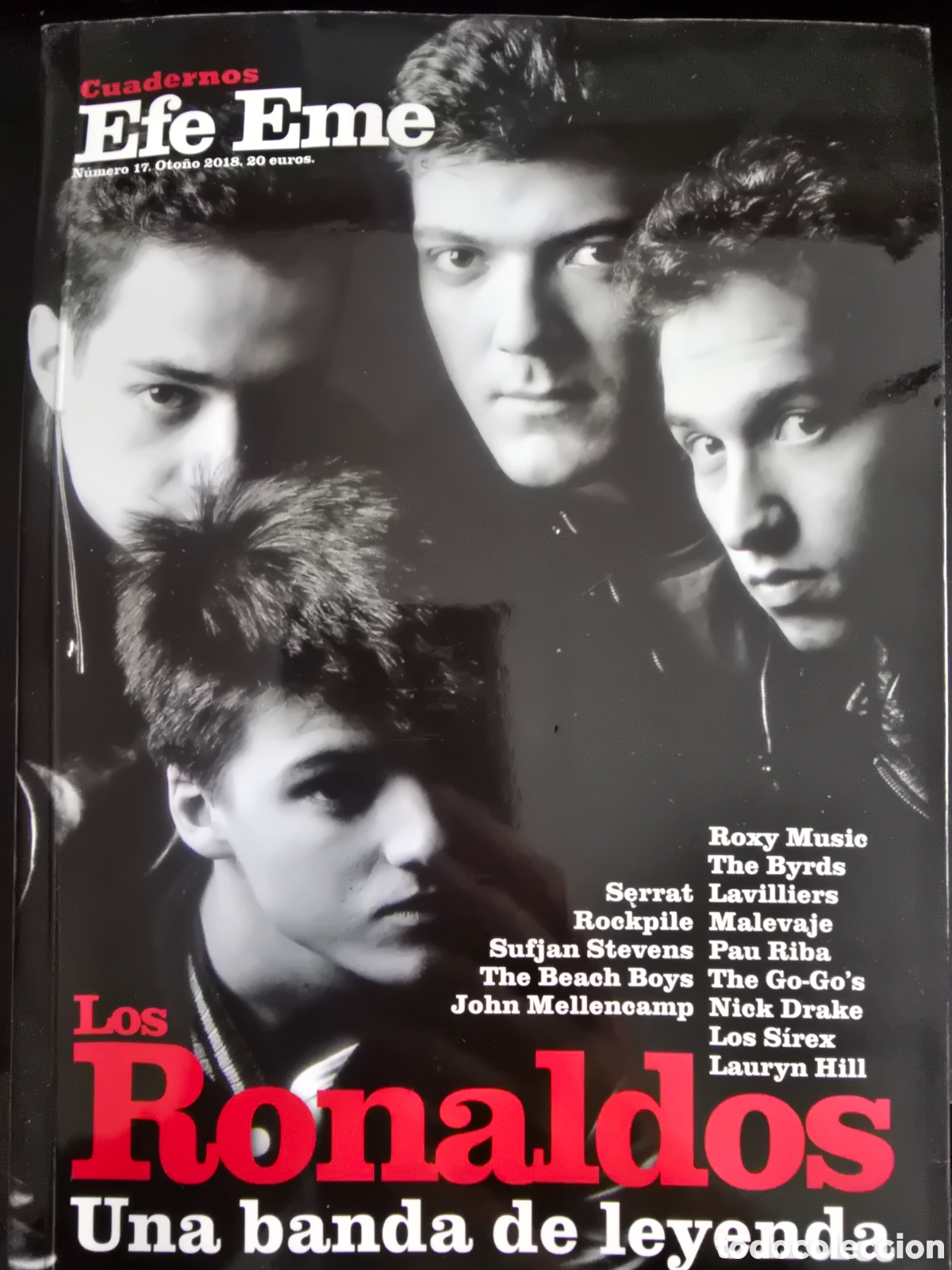 Cat&aacute;logos de m&uacute;sica: CUADERNOS EFE EME. LOS RONALDOS. UNA BANDA DE LEYENDA
