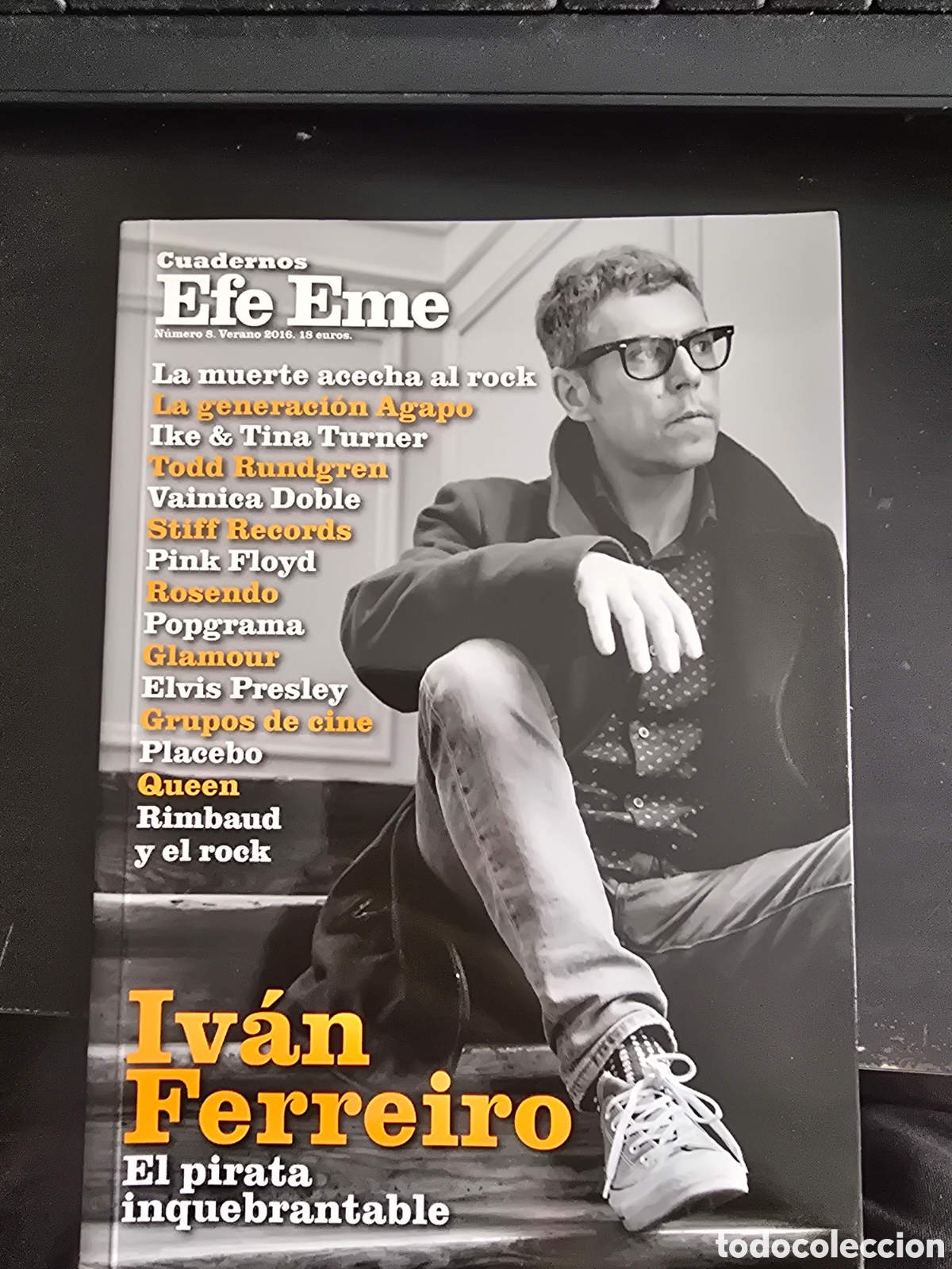 Cat&aacute;logos de m&uacute;sica: CUADERNOS EFE EME. IV&Aacute;N FERREIRO. EL PIRATA INQUEBRANTABLE