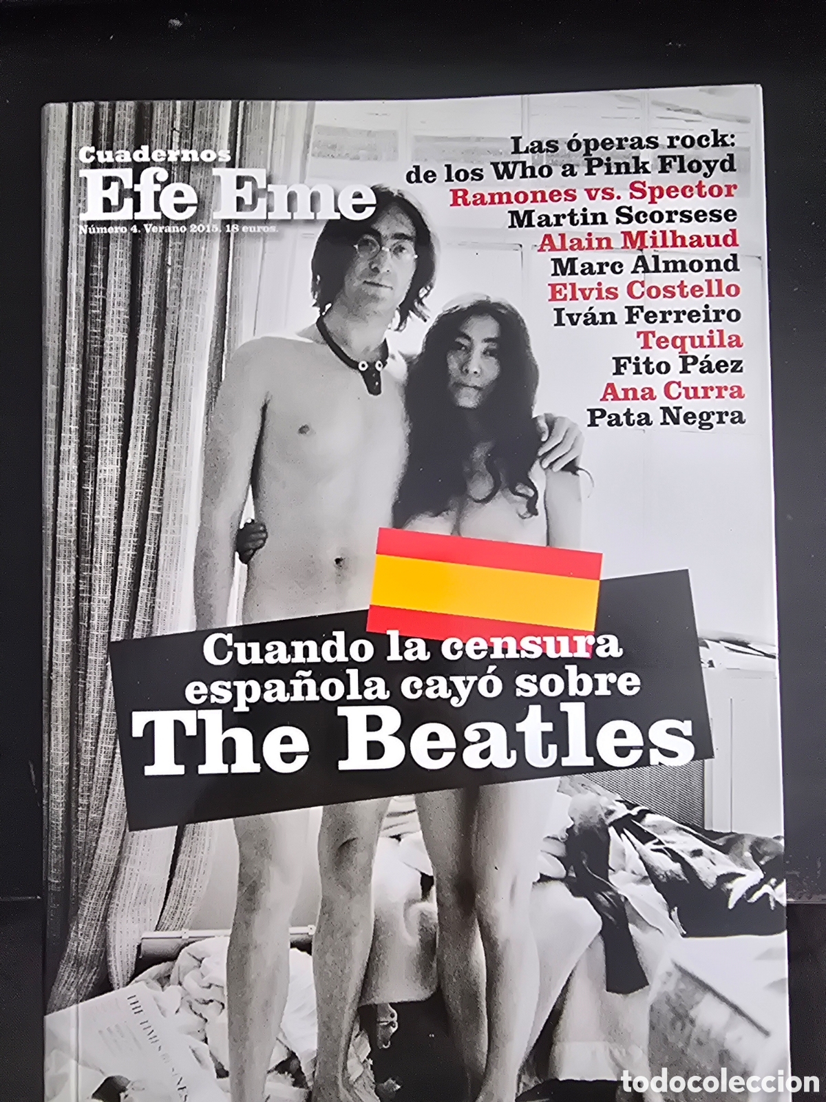 Cat&aacute;logos de m&uacute;sica: CUADERNOS EFE EME. CUANDO LA CENSURA ESPA&Ntilde;OLA CAY&Oacute; SOBRE THE BEATLES
