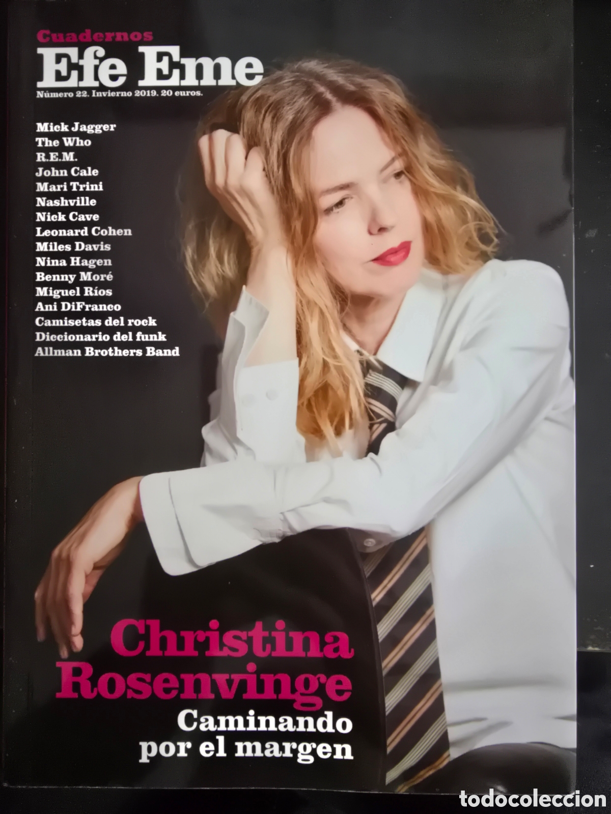 Cat&aacute;logos de m&uacute;sica: CUADERNOS EFE EME. CHRISTINA ROSENVINGE. CAMINANDO POR EL MARGEN