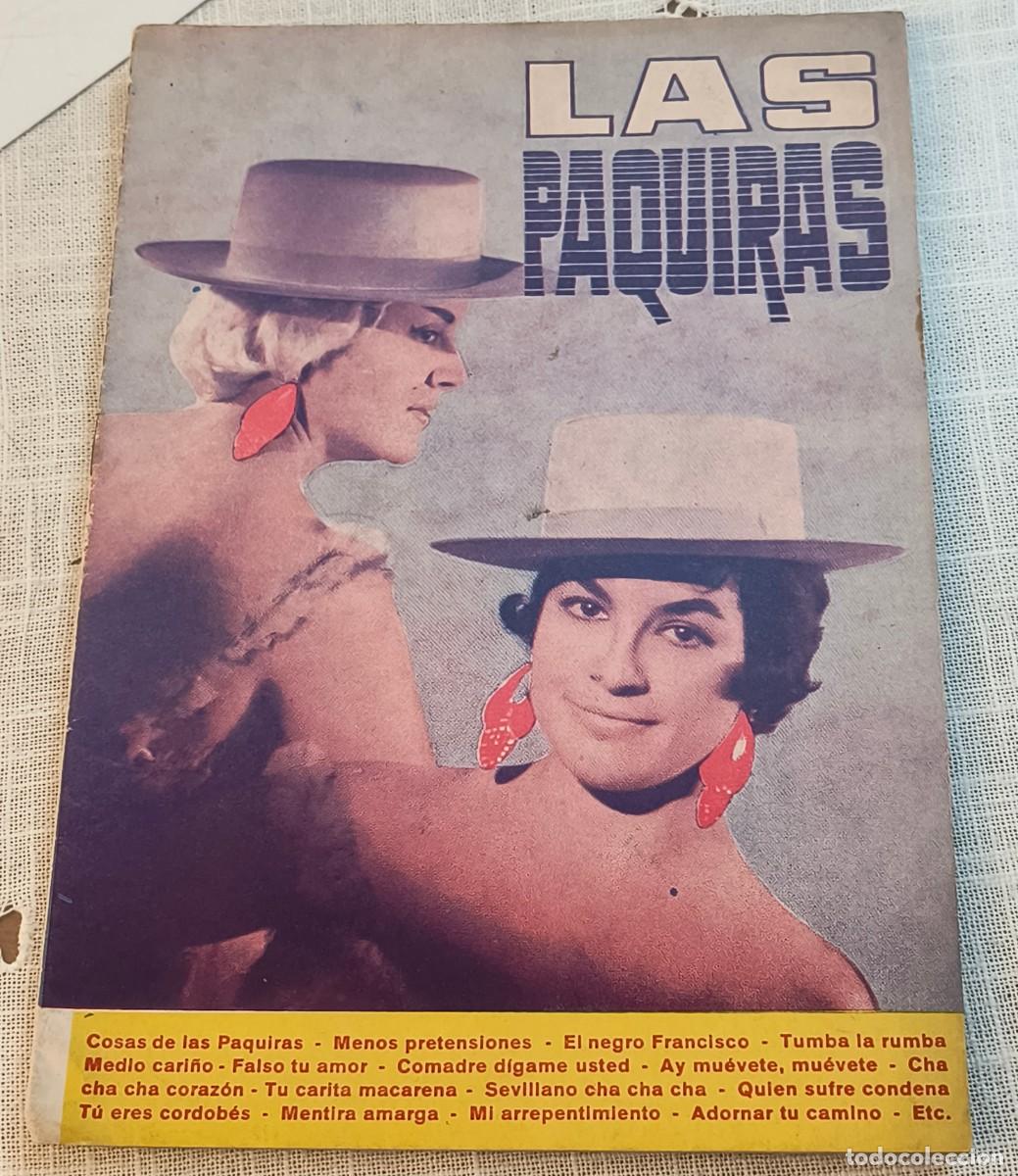 Cat&aacute;logos de m&uacute;sica: CANCIONERO | LAS PAQUIRAS - EDITORIAL ALAS (1964)