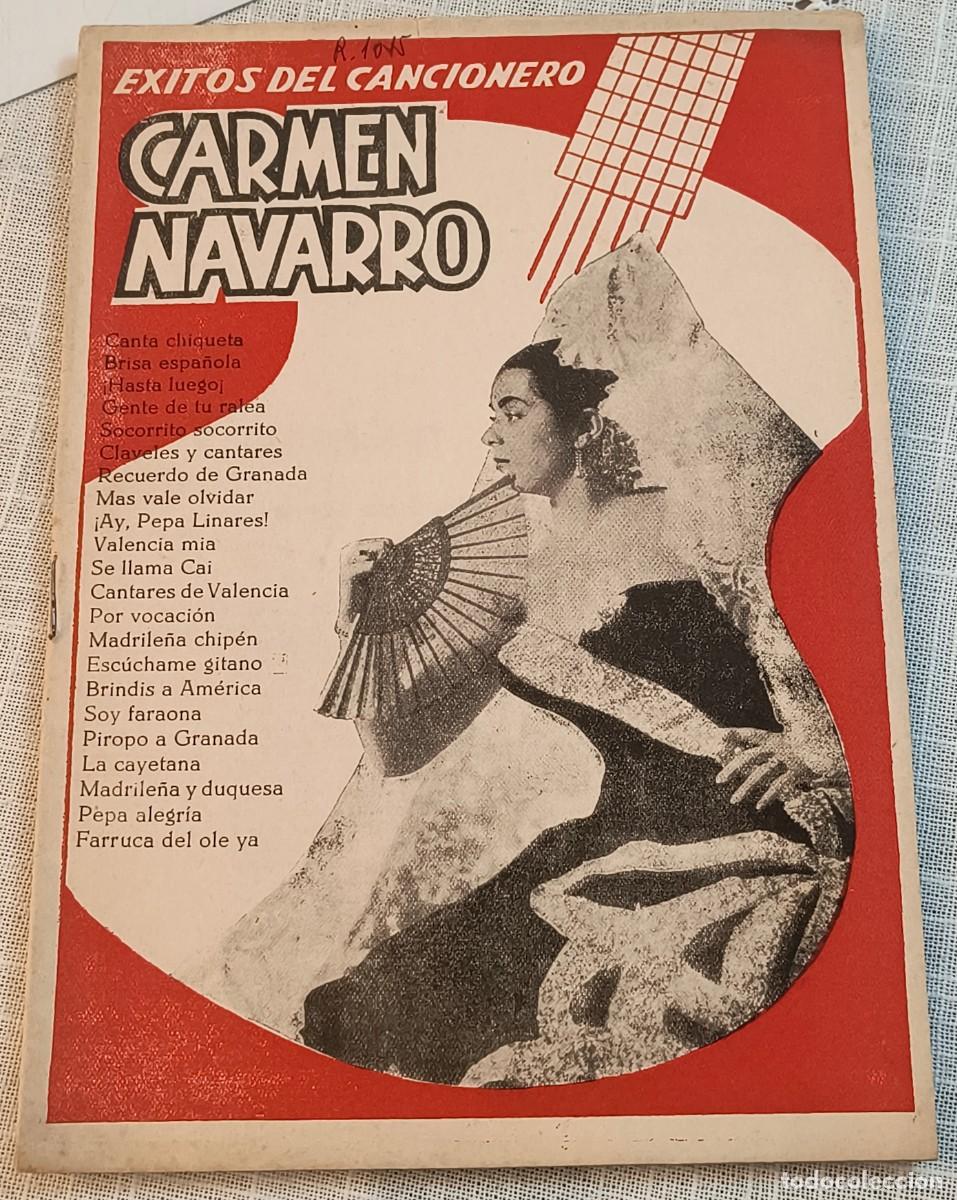 Cat&aacute;logos de m&uacute;sica: CANCIONERO | CARMEN NAVARRO - EDITORIAL ALAS