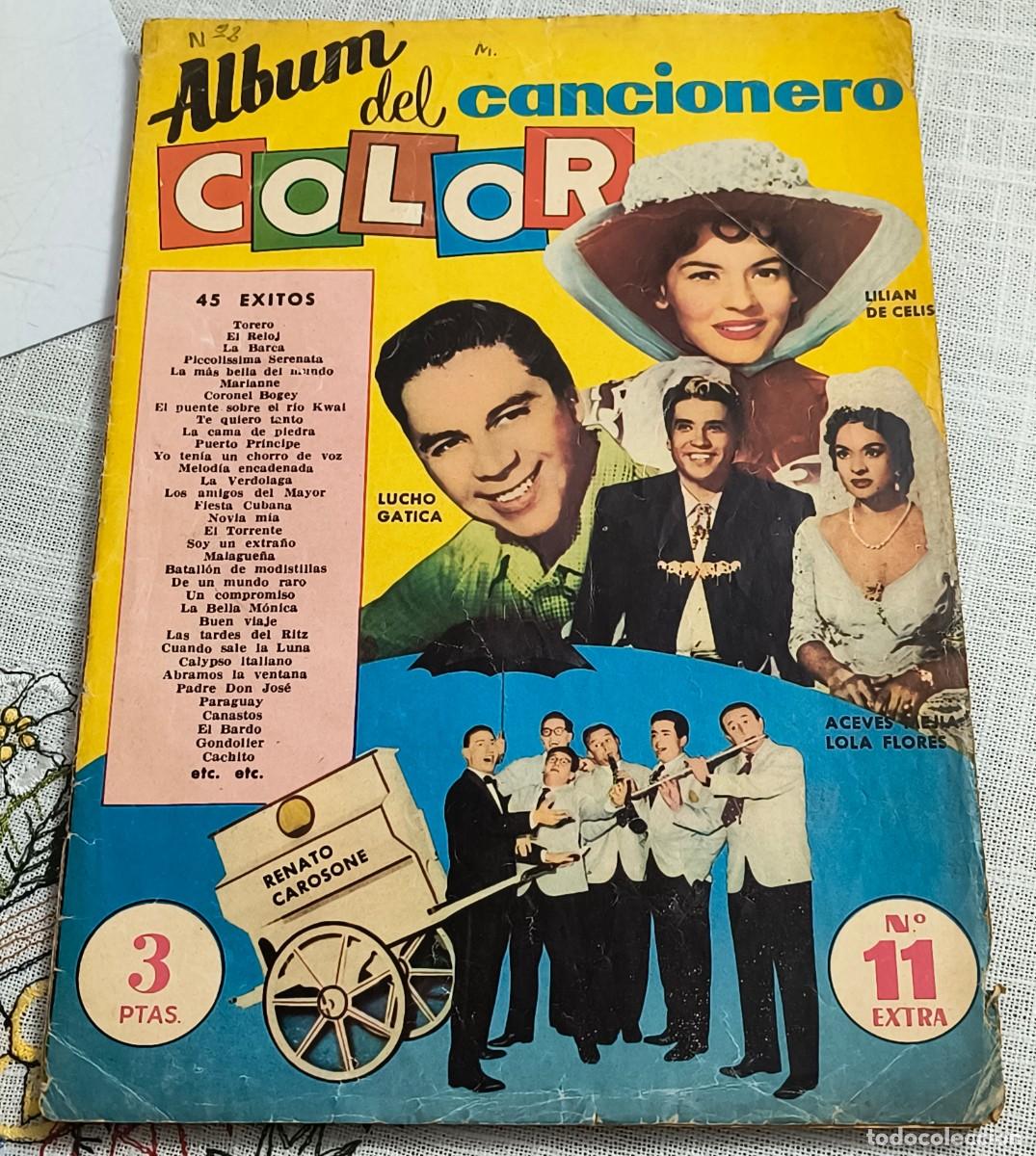 Cat&aacute;logos de m&uacute;sica: CANCIONERO | &Aacute;LBUM DEL CANCIONERO DE COLOR N&deg; 11 EXTRA