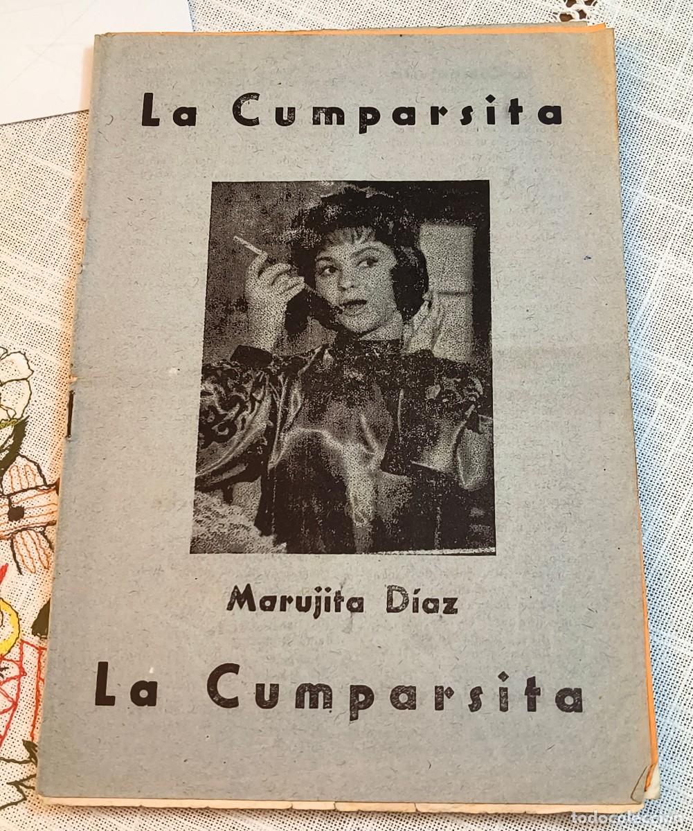 Cat&aacute;logos de m&uacute;sica: CANCIONERO | MARUJITA D&Iacute;AZ - LA CUMPARSITA