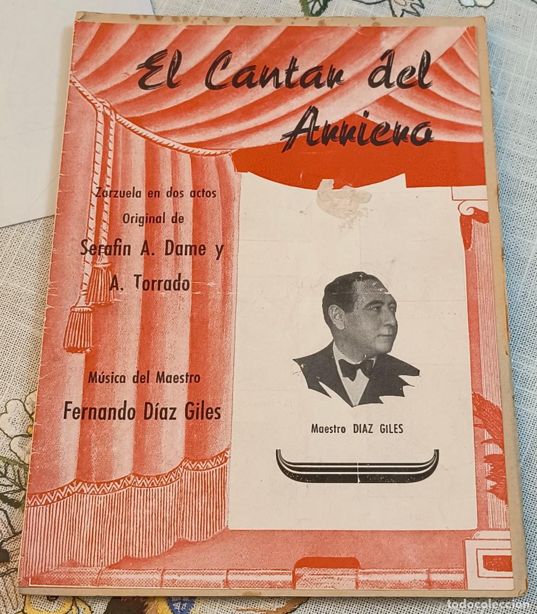 Cat&aacute;logos de m&uacute;sica: ZARZUELA | EL CANTAR DEL ARRIERO - TEATRO VICTORIA BARCELONA 1930