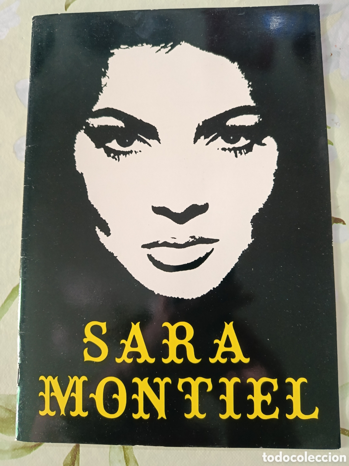 Cataloghi di Musica: Sara Montiel programa promocional de la Artista 20 paginas.