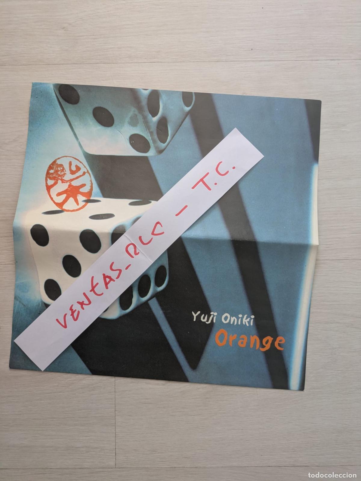 Music Catalogs: Mini poster Yuji Oniki Orange. Guided by voices and Beulah. A&ntilde;o 2000. Future Farmer Recordings.