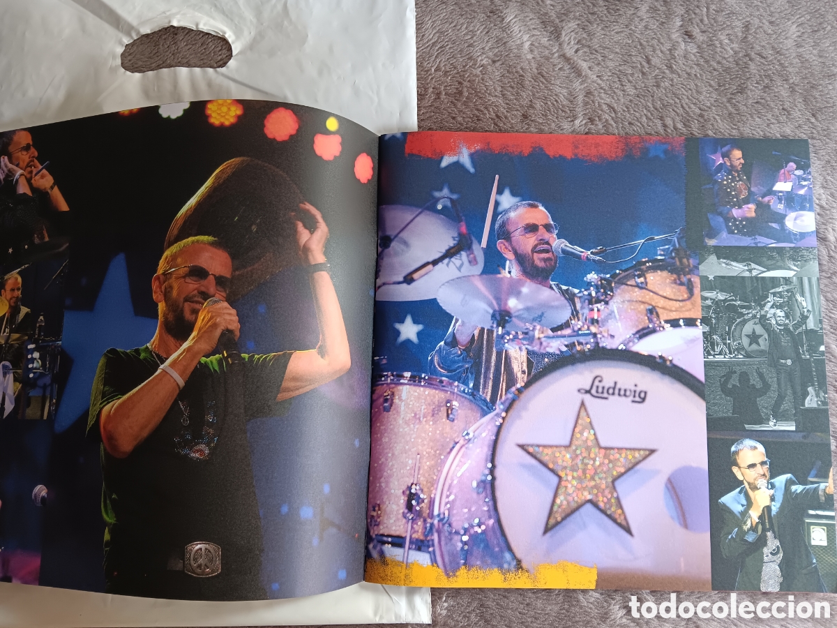 Cat&aacute;logos de m&uacute;sica: BEATLES RINGO STARR PROGRAMA GIRA 2016 ESPA&Ntilde;A - Foto 3