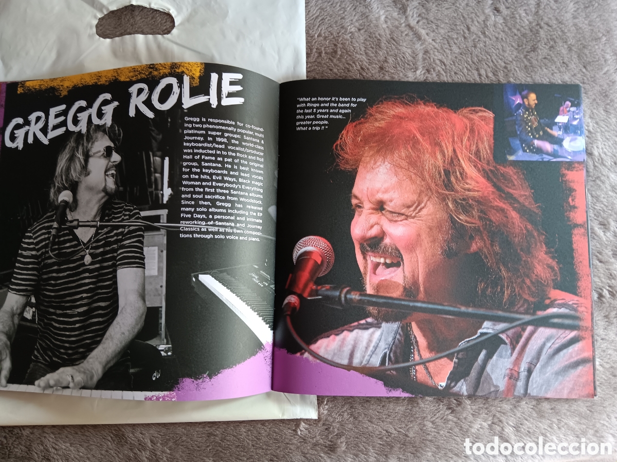 Cat&aacute;logos de m&uacute;sica: BEATLES RINGO STARR PROGRAMA GIRA 2016 ESPA&Ntilde;A - Foto 6