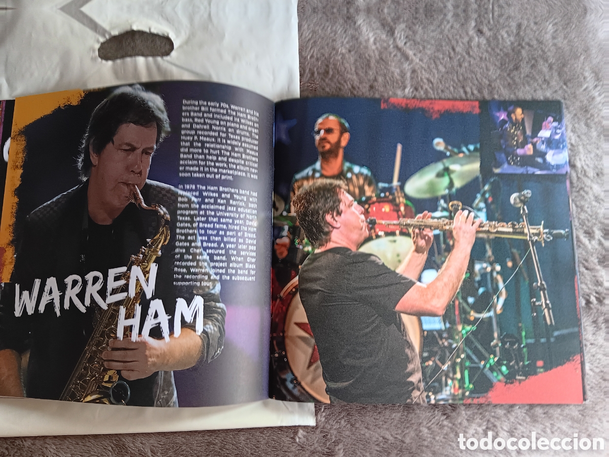 Cat&aacute;logos de m&uacute;sica: BEATLES RINGO STARR PROGRAMA GIRA 2016 ESPA&Ntilde;A - Foto 7