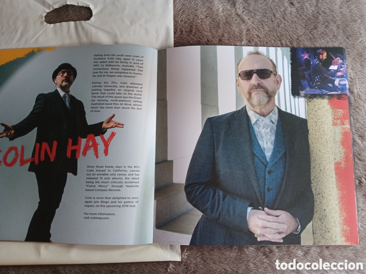 Cat&aacute;logos de m&uacute;sica: BEATLES RINGO STARR PROGRAMA GIRA 2016 ESPA&Ntilde;A - Foto 9