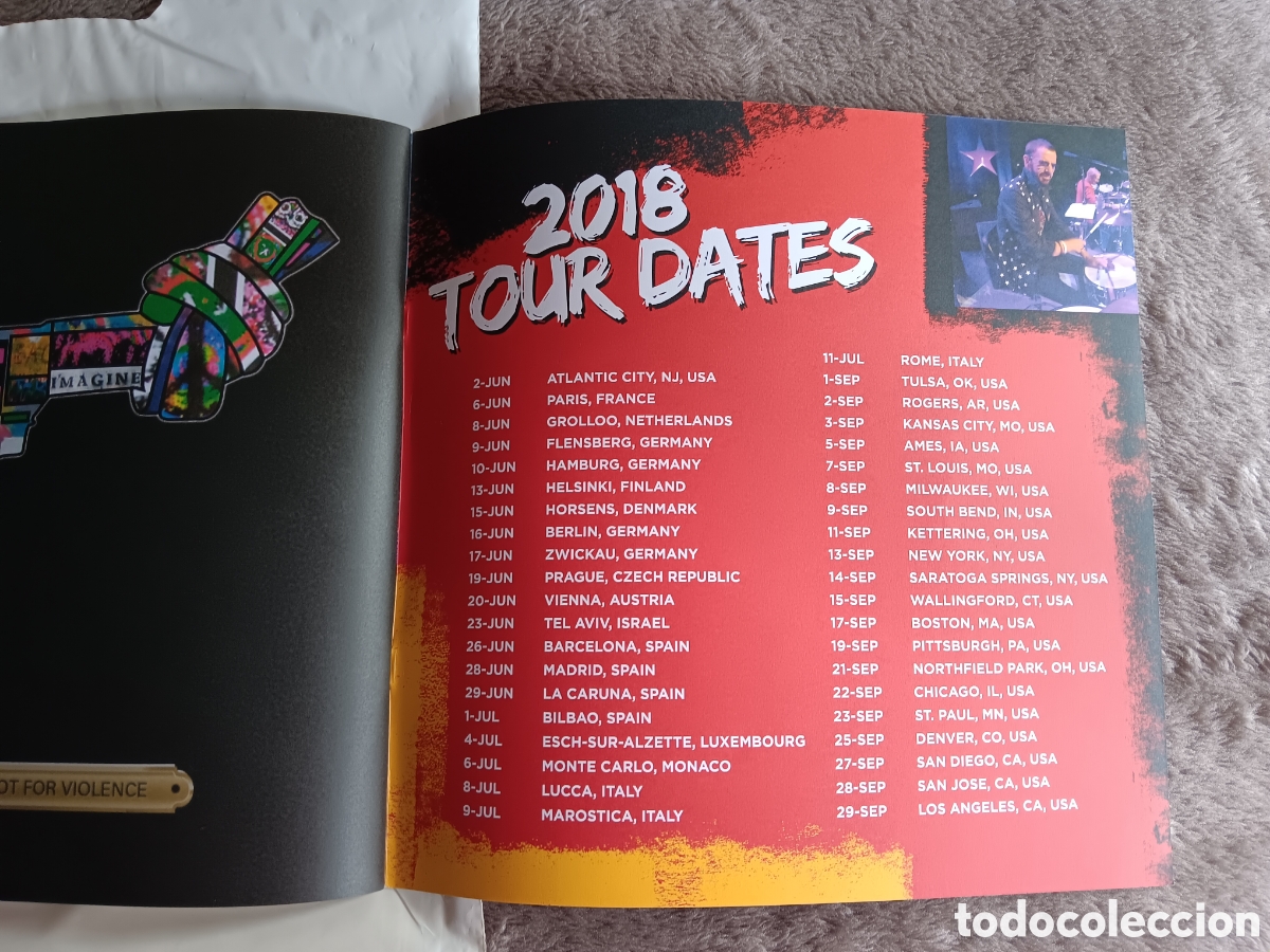 Cat&aacute;logos de m&uacute;sica: BEATLES RINGO STARR PROGRAMA GIRA 2016 ESPA&Ntilde;A - Foto 16